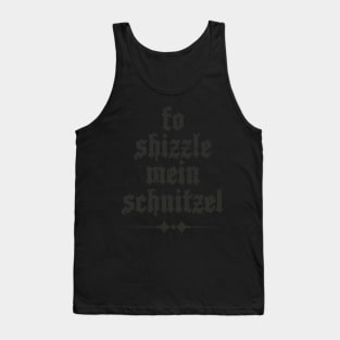 Schnitzel - Funny Oktoberfest German Food Tank Top